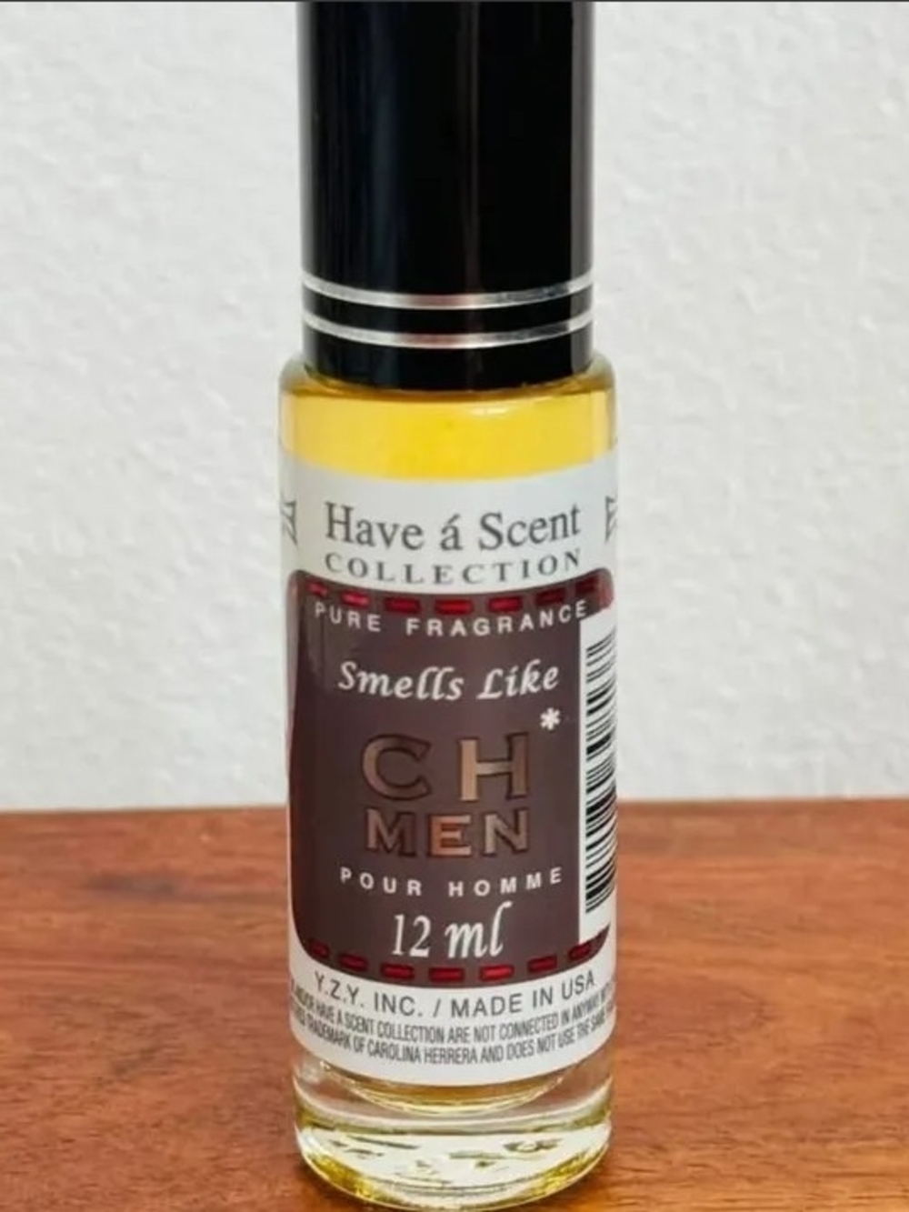 CH Men-Inspired Fragrance Roll-On – Yellow
